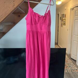 Old Navy Fuchsia Sleeveless Dress